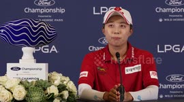 Kim Hyo-joo credits lucky ladybug for an assist after winning LPGA Ford Championship