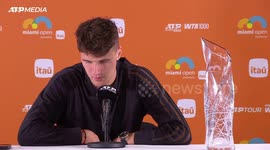 'I'm hungry for more' Mensik after winning 'dream' ATP title in Miami