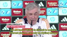 'Kylian Mbappe will become a Real Madrid legend, just like Cristiano Ronaldo', says the club's head coach Carlo Ancelotti