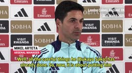 Bukayo is back - Arsenal manager Mikel Arteta says star player Saka is 'ready to go' after three months out injured