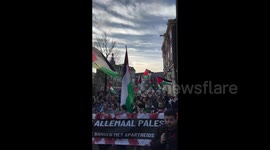Netherlands: Activists in Amsterdam commemorate Palestine Land Day