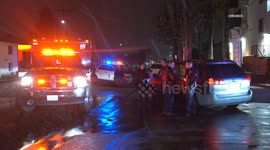 US, Los Angeles: North Hollywood Person Stabbed