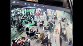 Gym goer accidentally breaks Iron Man model before sneaking off without paying for repairs