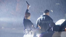 US, Los Angeles: Van Nuys Carls Jr Armed Robbery Suspect Arrested
