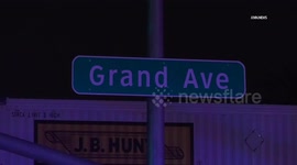 US, Phoenix: Glendale Severe Grand Avenue Collision