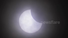 The 4th of 17 videos i got of the Partial Solar Eclipse seen around the world on 29th March 2025