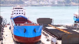 China: Shipbuilding Base in Yichang