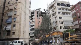 Lebanon: Israel's surprise airstrike damage residential building in Beirut suburbs
