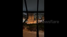 Israeli forces raid the old city area near Al-Yasmina Quarter in Nablus