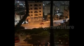 Israeli forces have stormed the city of Nablus, entering through the Al-Murabba checkpoint