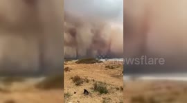 Libya: Massive Dust Storm Sweeps Across Eastern Libya
