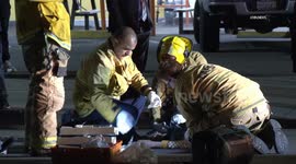 US, Los Angeles: Sun Valley Woman Stuck By Vehicle With Sound On Tape