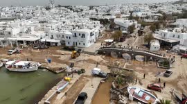 Greece: Heavy rainstorms continue to flood Greece