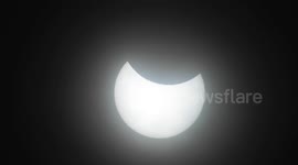 The 9th of 17 videos i got of the Partial Solar Eclipse seen around the world on 29th March 2025