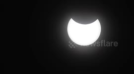 The 10th of 17 videos i got of the Partial Solar Eclipse seen around the world on 29th March 2025