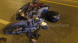 Russian tourist killed in horror motorbike crash on Thai island Phuket