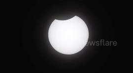 The 16th of 17 videos i got of the Partial Solar Eclipse seen around the world on 29th March 2025