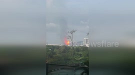 Malaysia: Gas Pipeline Fire in Subang Jaya Affects Hundreds