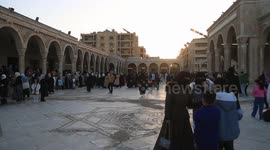 Syria: First Eid al-Fitr prayer held in Syria after fall of Assad regime