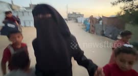 Israeli strike hits refugee tents in Khan Younis