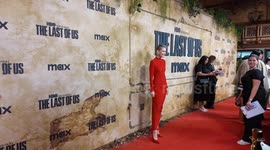 Actress Leslie Bibb on the red carpet for the Australian Premiere of THE LAST OF US (Season 2) and Australian launch of MAX, Sydney, Australia