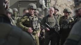 The Chief of Staff and the Head of the Shin Bet in the Gaza Strip
