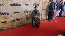 Dylan Alcott arrives on the red carpet for the Australian Premiere of THE LAST OF US (Season 2) and Australian launch of MAX, Sydney, Australia