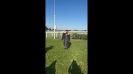 Graduation gone wrong when cap toss ends in bloody mishap