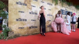 Suzan Mutesi arrives on the red carpet for the Australian Premiere of THE LAST OF US (Season 2) and Australian launch of MAX, Sydney, Australia
