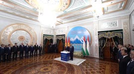 Tajikistan: Kyrgyz, Tajik presidents ink protocol on exchanging ratification instruments of border deal