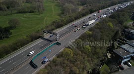 Mystery after a body is found on the M5 Motorway between J3 Quinton and J2 Oldbury