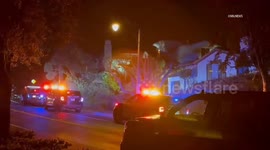 US, Los Angeles: Chino Hills Gunfire Reported During Home Invasion