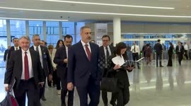 Belgium: Turkish FM met his German counterpart in Brussels