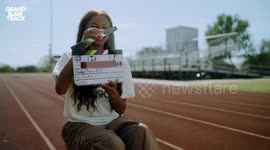 3x Olympic Champ Gabby Thomas - now a Grand Slam Track athlete