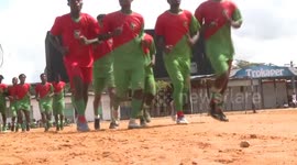 Aiming to become 'the next big thing' - Young African players, training at an Ivory Coast academy, target soccer stardom
