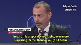'This is a bad idea' - UEFA President Aleksander Ceferin dismisses suggestions of a 64-team men's FIFA World Cup in 2030