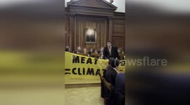 UK: Cambridge Formal Disrupted by Student Protest Over Sustainability