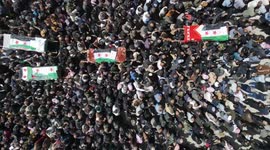 Syria: Victims of Israeli strikes in Syria’s Daraa laid to rest
