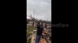 US: Tornado Leaves Significant Damage in Selmer, West Tennessee
