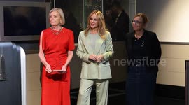 US: Kylie Minogue Visits Empire State Building