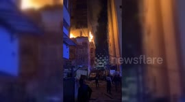 Lebanon: Israeli Airstrike Hits Residential Building in Saida, Southern Lebanon