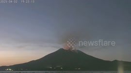 Japan: Sakurajima 1900m Explosive Eruption Hits 48th of 2025
