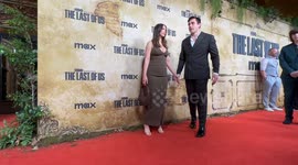 Molly O'Halloran and Nick Brown arrive on the red carpet for the Australian Premiere of THE LAST OF US (Season 2) and Australian launch of MAX, Sydney, Australia
