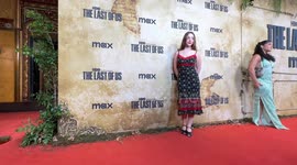 Lillian Delaire (Lil The Cyborg) arrives on the red carpet for the Australian Premiere of THE LAST OF US (Season 2) and Australian launch of MAX, Sydney, Australia
