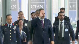 Belgium: Turkish top diplomat attends NATO foreign minister meeting in Brussels