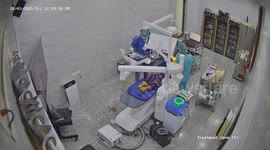 Dentist and patient flee as Myanmar earthquake hits surgery