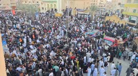 Egypt: Egyptians rally in support of Gaza following Eid al-Fitr prayer
