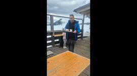 Family trip in the Alps takes an unexpected turn as kid takes a tumble