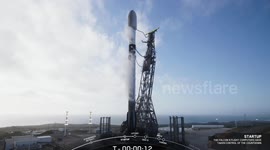 US: SpaceX Successfully Launches 27 Starlink Satellites from California