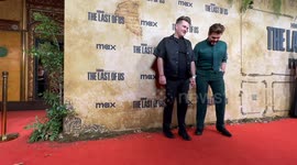 Aaron Pigott and Justin Hill arrive on the red carpet for the Australian Premiere of THE LAST OF US (Season 2) and Australian launch of MAX, Sydney, Australia